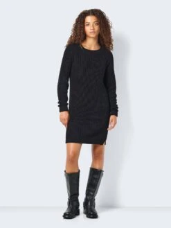 Noisy May SHORT KNITTED DRESS 11 Noisy May SHORT KNITTED DRESS -Noisy May Clothing Shop 27002835 Black 004