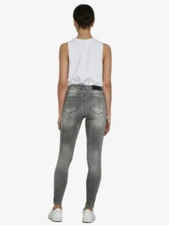 Noisy May NMKIMMY CROPPED NORMAL WAIST SKINNY FIT JEANS 13 Noisy May NMKIMMY CROPPED NORMAL WAIST SKINNY FIT JEANS -Noisy May Clothing Shop 27003672 LightGreyDenim 005
