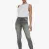 Noisy May NMKIMMY CROPPED NORMAL WAIST SKINNY FIT JEANS 2 Noisy May NMKIMMY CROPPED NORMAL WAIST SKINNY FIT JEANS -Noisy May Clothing Shop 27003672 LightGreyDenim 007