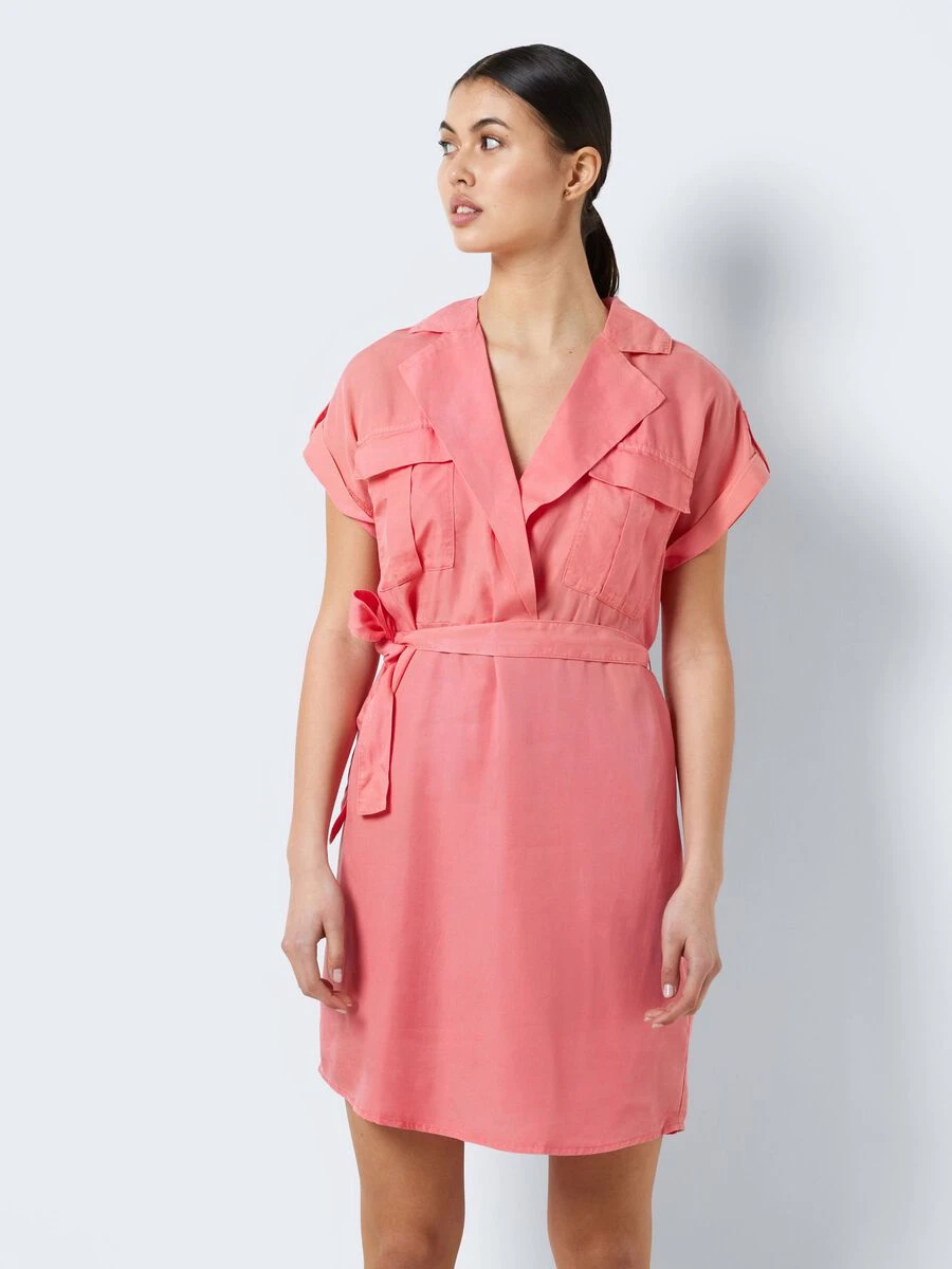 Noisy May SHORT SLEEVED SHIRT DRESS 4 Noisy May SHORT SLEEVED SHIRT DRESS - Image 2