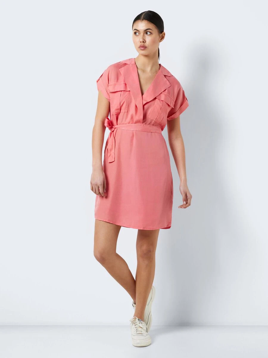 Noisy May SHORT SLEEVED SHIRT DRESS 5 Noisy May SHORT SLEEVED SHIRT DRESS - Image 3