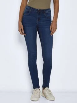 Noisy May NMJEN NORMAL WAISTED SKINNY FIT JEANS 11 Noisy May NMJEN NORMAL WAISTED SKINNY FIT JEANS -Noisy May Clothing Shop 27005955 MediumBlueDenim 003