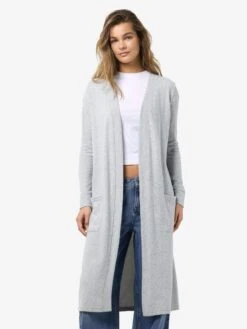 Noisy May LONG CARDIGAN CARDIGAN 9 Noisy May LONG CARDIGAN CARDIGAN -Noisy May Clothing Shop 27008836 LightGreyMelange 003