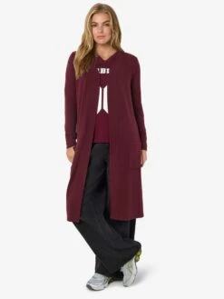Noisy May LONG OPEN CARDIGAN -Noisy May Clothing Shop 27008836 WindsorWine 007