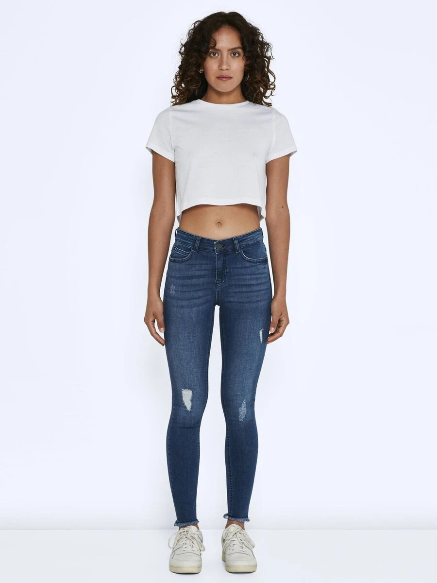 Noisy May NMLUCY CROPPED NORMAL WAIST SKINNY FIT JEANS 5 Noisy May NMLUCY CROPPED NORMAL WAIST SKINNY FIT JEANS - Image 3