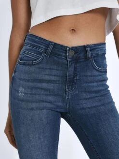Noisy May NMLUCY CROPPED NORMAL WAIST SKINNY FIT JEANS 13 Noisy May NMLUCY CROPPED NORMAL WAIST SKINNY FIT JEANS -Noisy May Clothing Shop 27009513 MediumBlueDenim 006