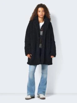 Noisy May TEDDY JACKET 10 Noisy May TEDDY JACKET -Noisy May Clothing Shop 27010169 Black 004