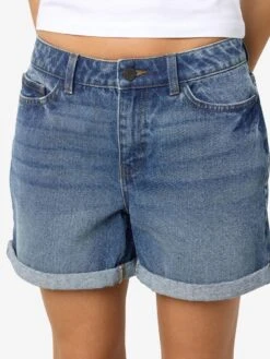 Noisy May NORMAL WAIST DENIM SHORTS 14 Noisy May NORMAL WAIST DENIM SHORTS -Noisy May Clothing Shop 27010864 MediumBlueDenim 006