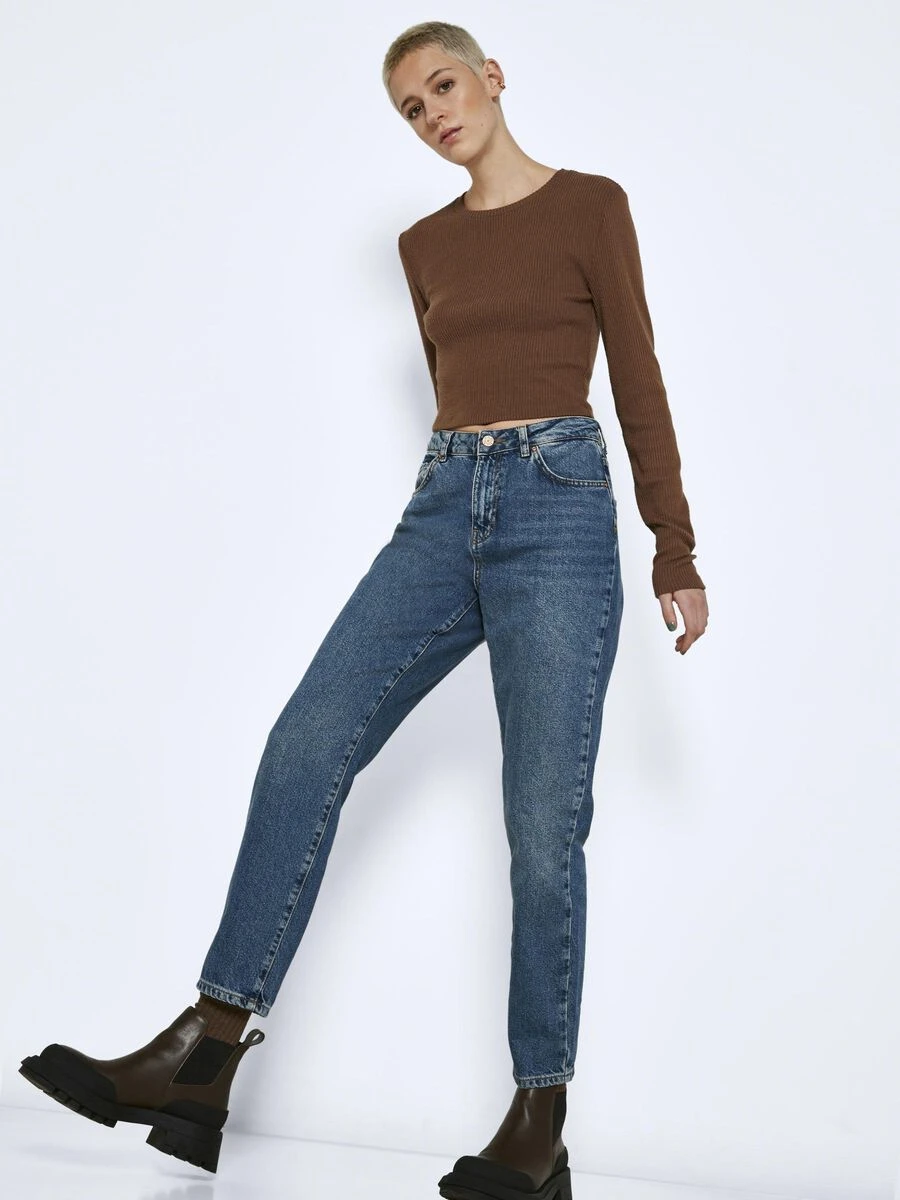 Noisy May NMISABEL HIGH WAIST LOOSE FIT JEANS 3 Noisy May NMISABEL HIGH WAIST LOOSE FIT JEANS