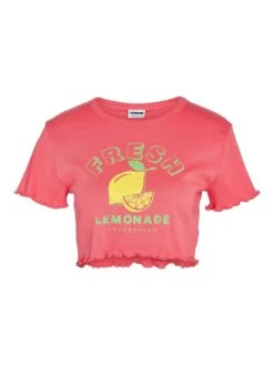 Noisy May CROPPED T-SHIRT 14 Noisy May CROPPED T-SHIRT -Noisy May Clothing Shop 27011685 SunKissedCoral 1022828 001