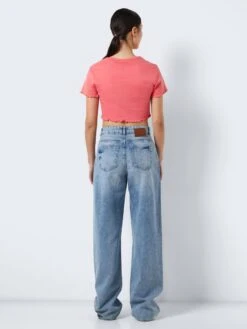 Noisy May CROPPED T-SHIRT 12 Noisy May CROPPED T-SHIRT -Noisy May Clothing Shop 27011685 SunKissedCoral 1022828 005