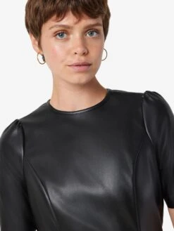 Noisy May COATED MINI DRESS 12 Noisy May COATED MINI DRESS -Noisy May Clothing Shop 27012545 Black 006