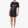 Noisy May COATED MINI DRESS 2 Noisy May COATED MINI DRESS -Noisy May Clothing Shop 27012545 Black 007