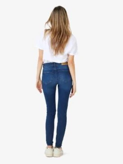 Noisy May NMLUCY NORMAL WAIST SKINNY FIT JEANS -Noisy May Clothing Shop 27012755 DarkBlueDenim 005