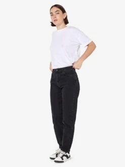 Noisy May NMISABEL HIGH WAIST ANKLE MOM JEANS 12 Noisy May NMISABEL HIGH WAIST ANKLE MOM JEANS -Noisy May Clothing Shop 27013147 Black 004