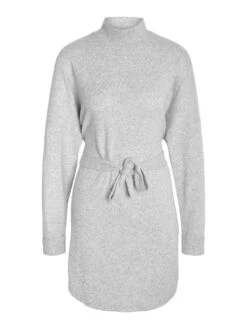 Noisy May SHORT LONG SLEEVED DRESS -Noisy May Clothing Shop 27013883 LightGreyMelange 001