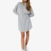 Noisy May SHORT LONG SLEEVED DRESS 2 Noisy May SHORT LONG SLEEVED DRESS -Noisy May Clothing Shop 27013883 LightGreyMelange 007