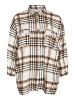 Noisy May CURVE LOOSE FIT SHIRT -Noisy May Clothing Shop 27014766 BeaverFur 986193 001