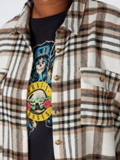 Noisy May CURVE LOOSE FIT SHIRT -Noisy May Clothing Shop 27014766 BeaverFur 986193 006