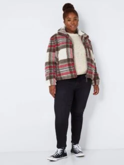 Noisy May CURVE SHORT JACKET -Noisy May Clothing Shop 27014929 MoltenLava 1001329 004