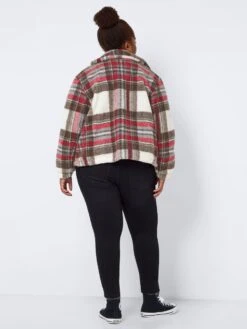 Noisy May CURVE SHORT JACKET -Noisy May Clothing Shop 27014929 MoltenLava 1001329 005