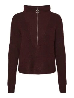 Noisy May NMALICE KNITTED PULLOVER 13 Noisy May NMALICE KNITTED PULLOVER -Noisy May Clothing Shop 27015021 WindsorWine 001