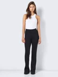 Noisy May HIGH WAIST FLARED TROUSERS -Noisy May Clothing Shop 27015320 Black 004