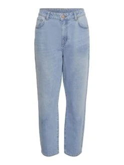 Noisy May NMISABEL MOM HIGH WAISTED JEANS -Noisy May Clothing Shop 27015703 LightBlueDenim 001