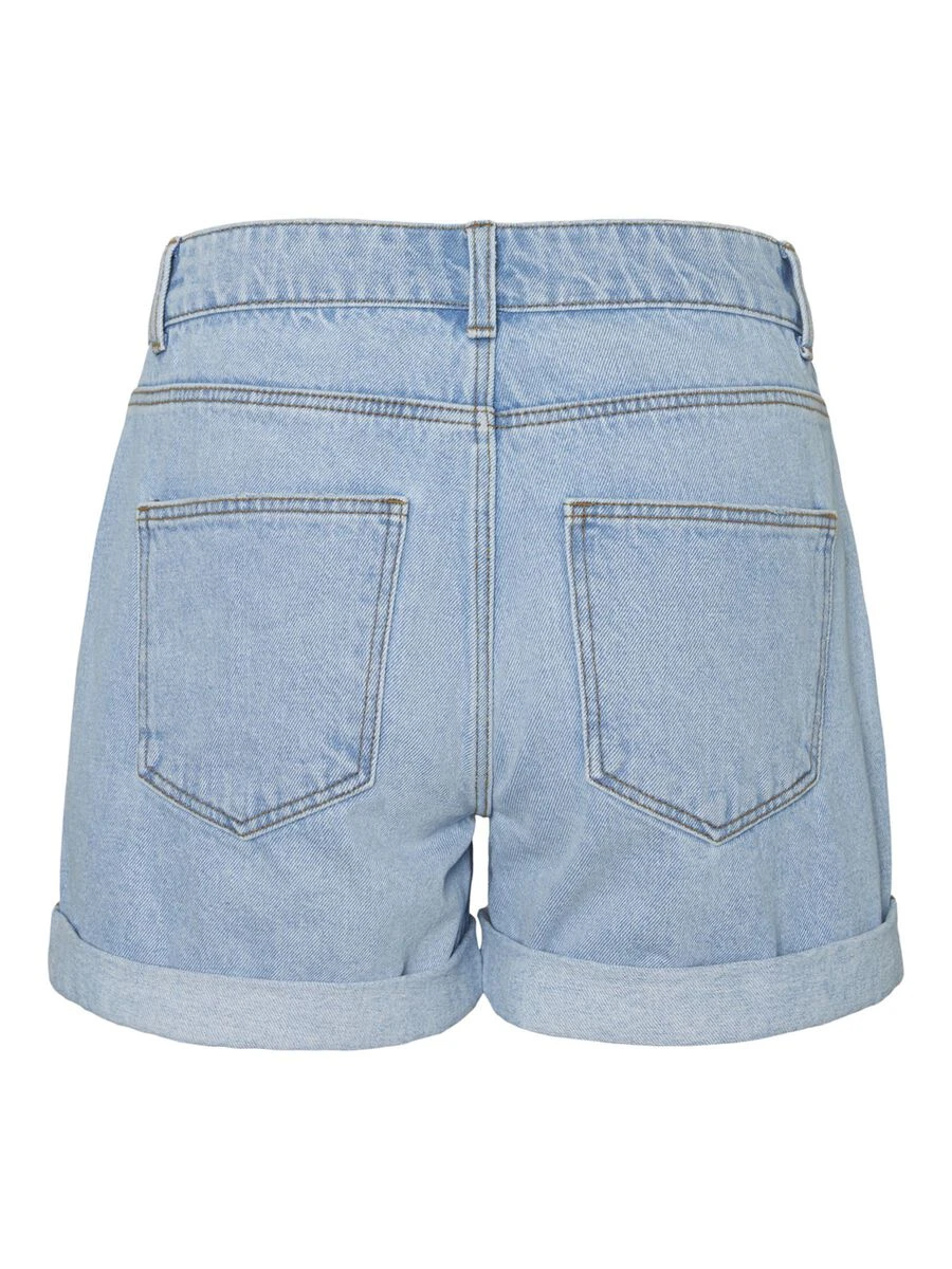 Noisy May CURVE NORMAL WAISTED DENIM SHORTS 4 Noisy May CURVE NORMAL WAISTED DENIM SHORTS - Image 2