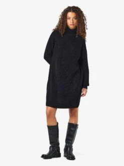 Noisy May KNITTED DRESS 10 Noisy May KNITTED DRESS -Noisy May Clothing Shop 27017055 Black 004