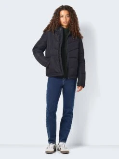 Noisy May SHORT PUFFER JACKET 11 Noisy May SHORT PUFFER JACKET -Noisy May Clothing Shop 27017056 Black 004