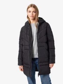 Noisy May LONG PUFFER JACKET -Noisy May Clothing Shop 27017057 Black 007