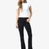 Noisy May NMSALLIE HIGH WAIST FLARED JEANS -Noisy May Clothing Shop 27017554 Black 007