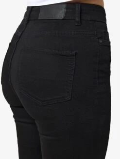 Noisy May NMSALLIE HIGH WAIST FLARED JEANS -Noisy May Clothing Shop 27017554 Black 008