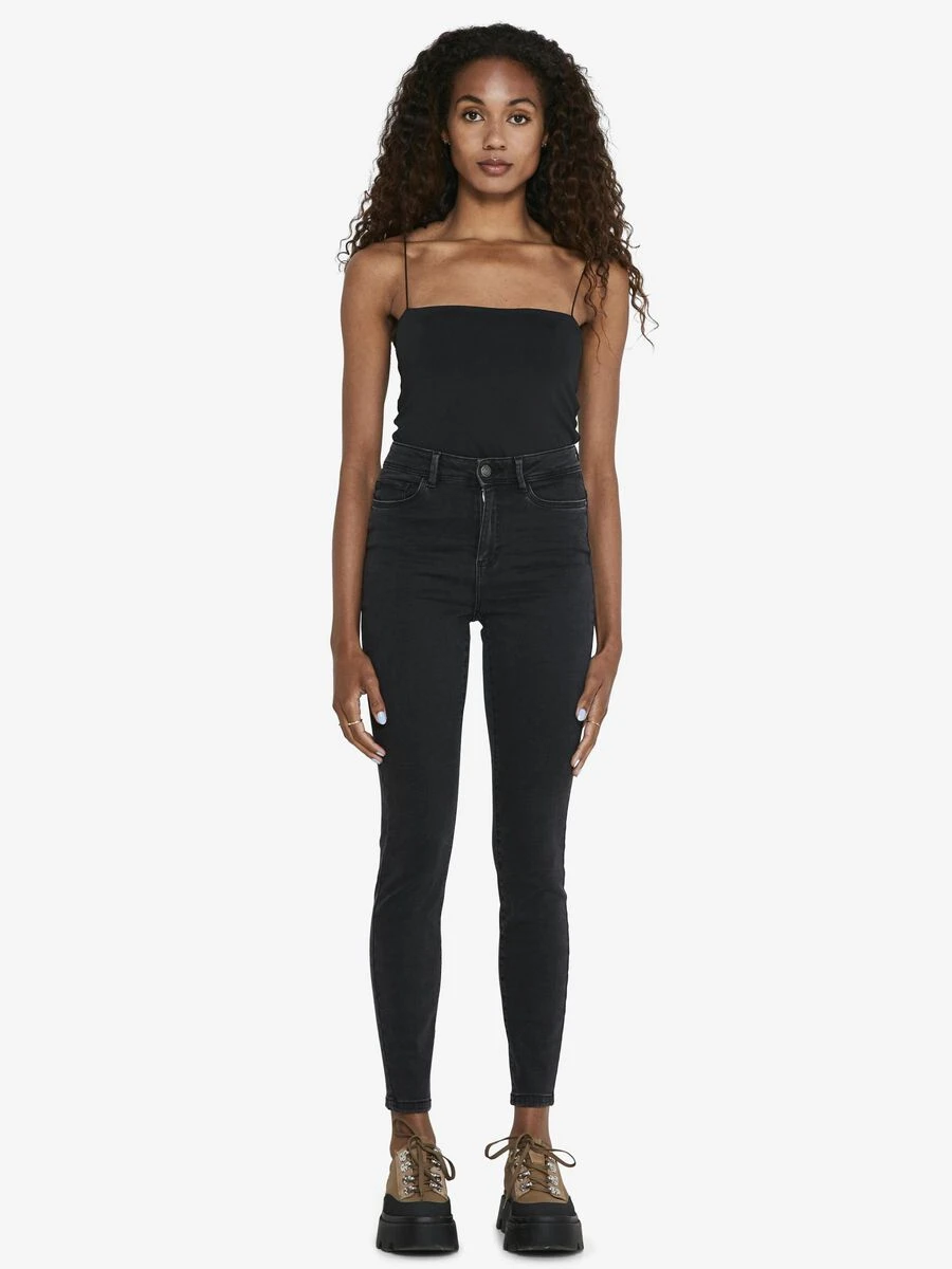 Noisy May NMAGNES HIGH WAISTED SKINNY FIT JEANS 5 Noisy May NMAGNES HIGH WAISTED SKINNY FIT JEANS - Image 3