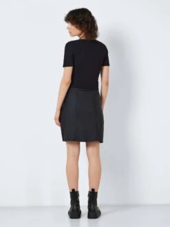 Noisy May HIGH WAISTED COATED SKIRT -Noisy May Clothing Shop 27017861 Black 005