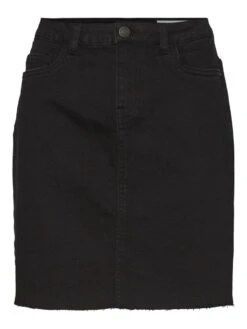 Noisy May HIGH WAISTED DENIM SKIRT 16 Noisy May HIGH WAISTED DENIM SKIRT -Noisy May Clothing Shop 27017874 BlackDenim 001