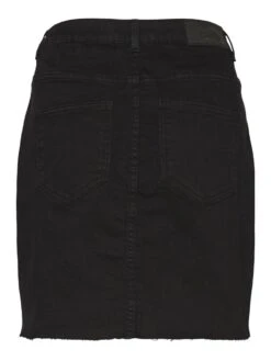 Noisy May HIGH WAISTED DENIM SKIRT 17 Noisy May HIGH WAISTED DENIM SKIRT -Noisy May Clothing Shop 27017874 BlackDenim 002