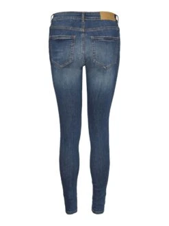 Noisy May NMLUCY NORMAL WAISTED SKINNY FIT JEANS 17 Noisy May NMLUCY NORMAL WAISTED SKINNY FIT JEANS -Noisy May Clothing Shop 27017960 MediumBlueDenim 002