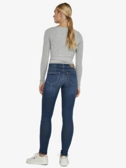 Noisy May NMLUCY NORMAL WAISTED SKINNY FIT JEANS 13 Noisy May NMLUCY NORMAL WAISTED SKINNY FIT JEANS -Noisy May Clothing Shop 27017960 MediumBlueDenim 005