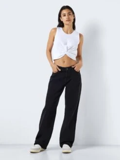 Noisy May NMAMANDA WIDE LEG JEANS 12 Noisy May NMAMANDA WIDE LEG JEANS -Noisy May Clothing Shop 27018107 Black 004