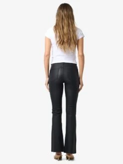 Noisy May NMSALLIE COATED TROUSERS -Noisy May Clothing Shop 27018425 Black 005 1