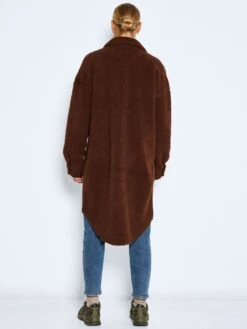 Noisy May LONG TEDDY JACKET -Noisy May Clothing Shop 27018925 Pinecone 005