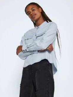 Noisy May LONG SLEEVED TENCELâ„¢ LYOCELL SHIRT