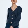 Noisy May KNITTED CARDIGAN -Noisy May Clothing Shop 27019223 ChinaBlue 007