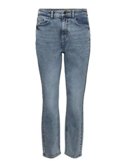 Noisy May NMKATY HIGH WAISTED MOM JEANS 16 Noisy May NMKATY HIGH WAISTED MOM JEANS -Noisy May Clothing Shop 27019283 LightBlueDenim 001