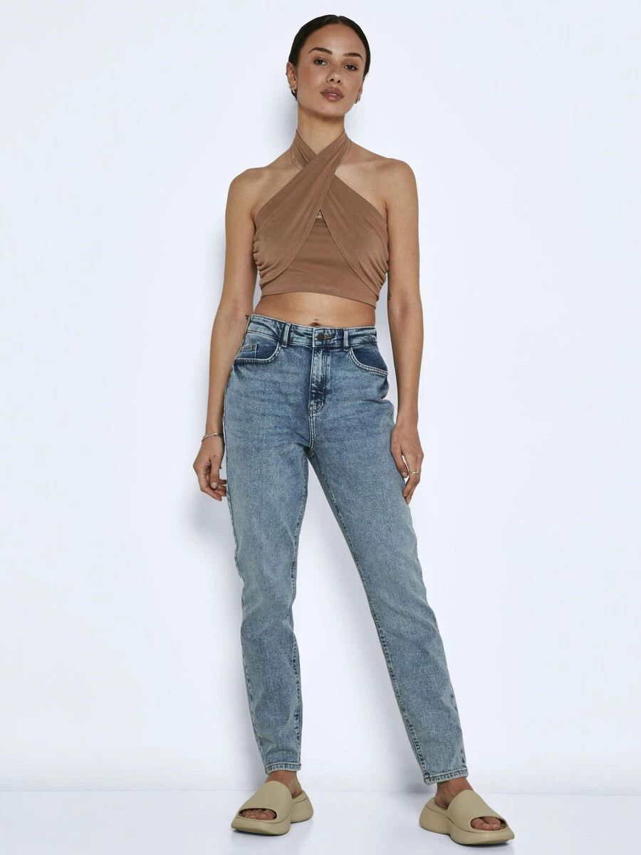 Noisy May NMKATY HIGH WAISTED MOM JEANS 5 Noisy May NMKATY HIGH WAISTED MOM JEANS - Image 3