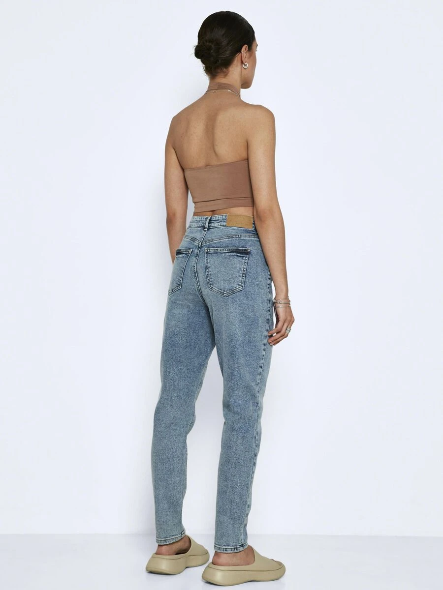 Noisy May NMKATY HIGH WAISTED MOM JEANS 6 Noisy May NMKATY HIGH WAISTED MOM JEANS - Image 4