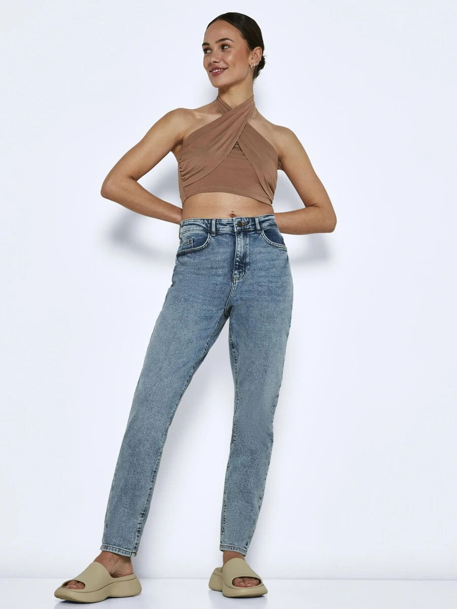 Noisy May NMKATY HIGH WAISTED MOM JEANS 3 Noisy May NMKATY HIGH WAISTED MOM JEANS