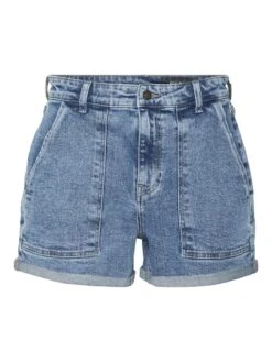 Noisy May HIGH WAISTED DENIM SHORTS 16 Noisy May HIGH WAISTED DENIM SHORTS -Noisy May Clothing Shop 27019297 LightBlueDenim 001